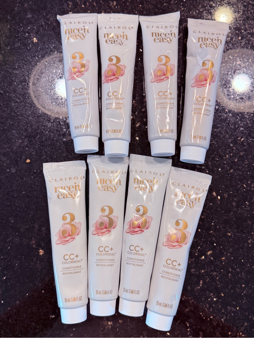 Lot of 8 Clairol Nice’n Easy CC+ ColorSeal Conditioner 1.86 oz Sealed